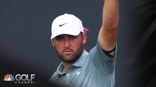 Scottie Scheffler nails clutch chip on 17 at the BMW Championship | Golf Channel