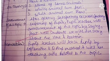 Macro teaching lesson plan of English | Questioning of 42 lesson plans in one video #bed