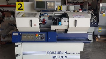 SCHAUBLIN 125CCN R-TM (Year - 2008)