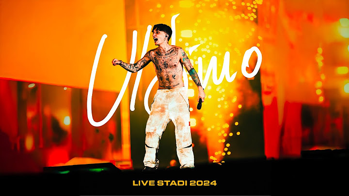 Ultimo - LA STAZIONE DEI RICORDI + LE SOLITE PAURE - Live Stadi 2024