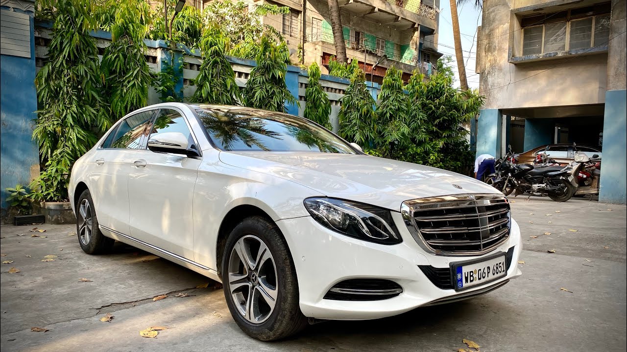 Mercedes E 200D|Review|features & comfort overloaded|Samir car zone|Cheapest luxury cars in Kolkata|