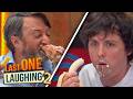 David Mitchell &amp; Sam Campbell Intensely Feed Each Other | Last One Laughing UK Season 2
