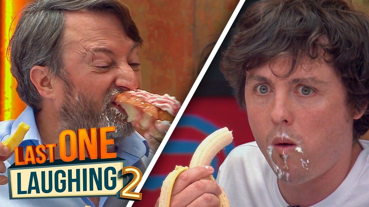 David Mitchell & Sam Campbell Intensely Feed Each Other | Last One Laughing UK Season 2