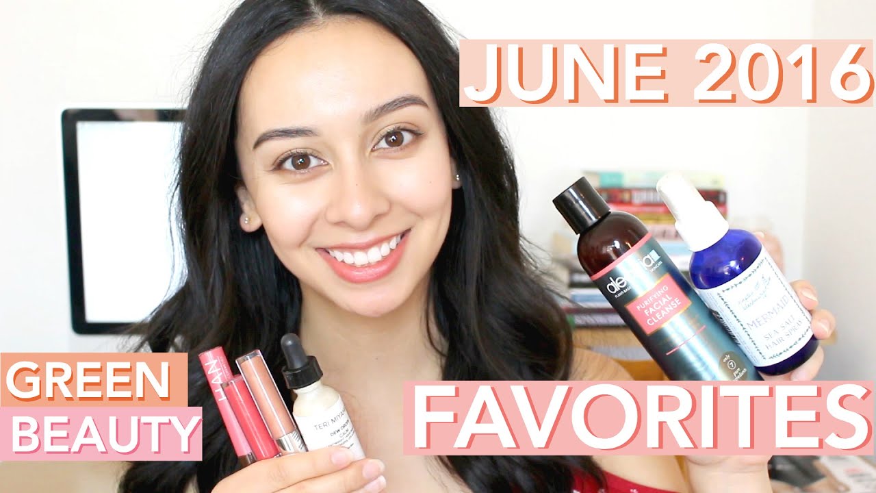 June 2016 Green Beauty Favorites | Honestly Carolyn Marie