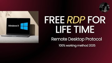 How to Get Free RDP for Lifetime | 100% Working Method | No Credit Card Needed |#tutorial #tech