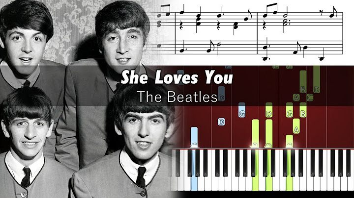 She Loves You Piano version - Piano performance video thumbnail