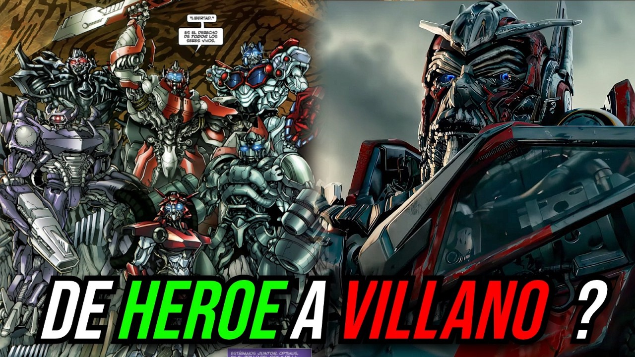 Transformers : El HÉROE convertido en VILLANO Sentinel Prime