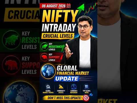 Thumbnail for Nifty & Bank Nifty Prediction for 06 Aug 2026 | Tomorrow’s Market Insights & Option Chain Explained