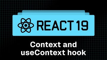 React 19 Tutorial - 34 - Context and useContext Hook