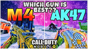 ak47 vs m4 cod mobile | ak47 vs m4 codm | m4 vs ak47 cod mobile | #m4gunsmith #ak47gunsmith