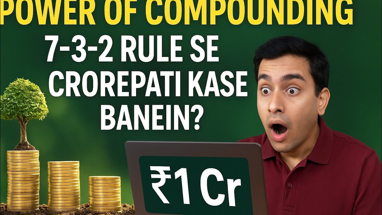 Power of Compounding Explained | 7-3-2 Rule to Become Crorepati ...