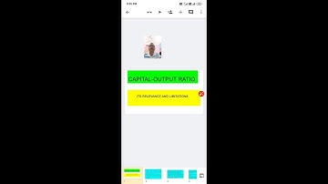 Capital output ratio explained