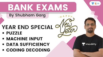 Machine Input, Data Sufficiency, Coding Decoding, Puzzles | Reasoning | SBI/IBPS Mains | Shubham Sir