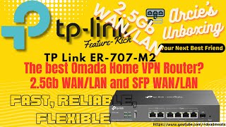 Unboxing EP38: TP-Link ER-707-M2 Multi Gigabit WAN Router. Best Omada Gateway for Home Use? screenshot 5