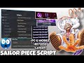 [🍀2X LUCK🍀]Sailor Piece Latest Script No-key🔥 Auto Max🤩,Farm Items/Quest😎,Auto Dungeons,Sea 2+More✨