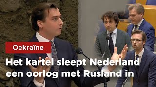 Het kartel rommelt ons opnieuw een oorlog in - Thierry Baudet over Oekraïne