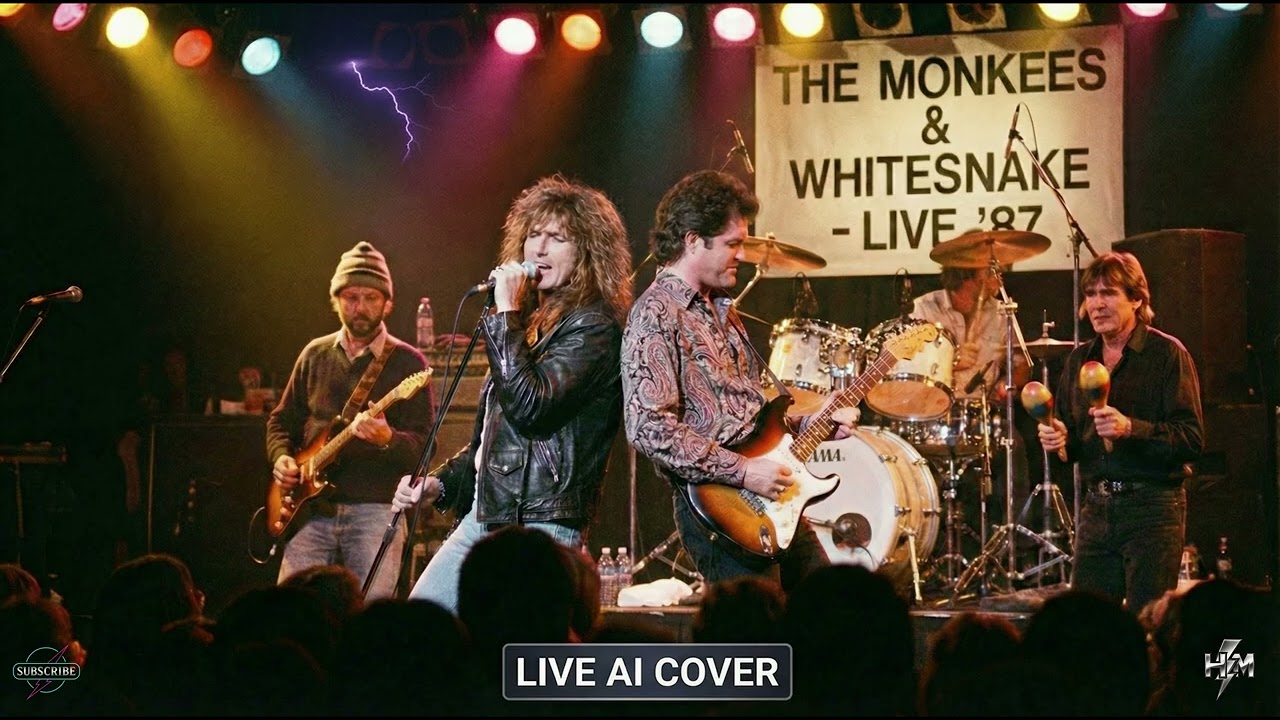 Steppin' Stone LIVE! Monkees meet Whitesnake (AI Cover)