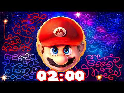 2 MINUTE Timer - SUPER MARIO (COOKIE BOMB)​🌟​🍪 Classroom Countdown with Music