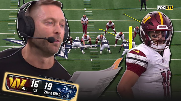 MARIOTA MAGIC! Watch the WILD final Washington drive in Dallas!