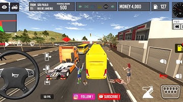 Brasil Bus Simulator - Best Bus Driver Simulator Game - Android Gameplay 3D Fun lMD3pYE