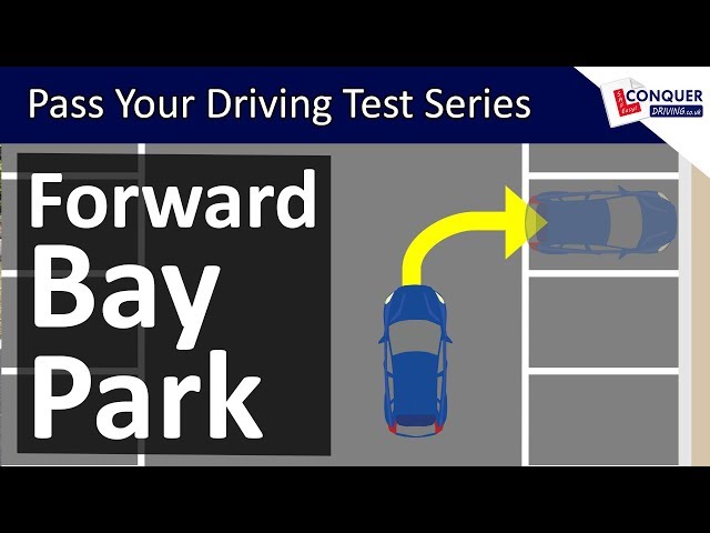 Forward Bay Parking Easy Tips u0026 Reference Points - Driving Test Manoeuvre class=