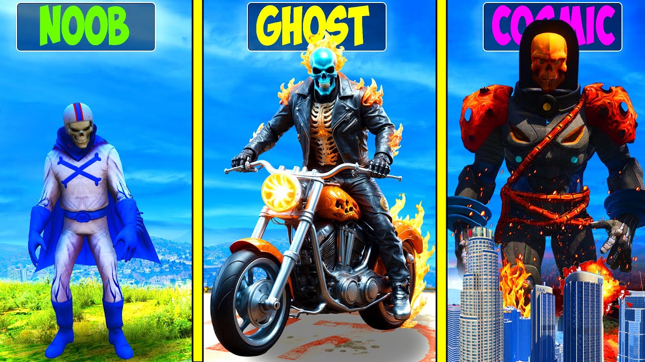 GHOST RIDER থেকে COSMIC GHSOT RIDER এ আপগ্রেড ! GTA 5