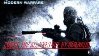 COD 4 CODES FOR ALL PRESTIGE