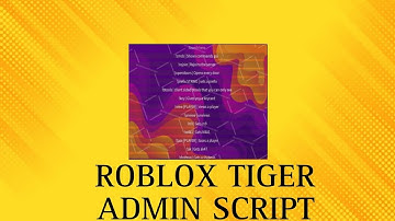 Roblox prison life tiger admin script [OP]