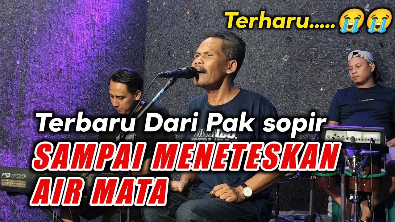 TERBARU!! SEMUA TERHARU MELIHAT PAK SOPIR MENYANYIKAN LAGU INI !!