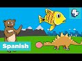 Spanish Calendar Song - Learn days and months in Spanish with BASHO & FRIENDS! - Dia por Dia.