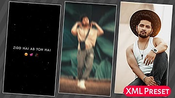 Chand Sifarish × Yaarkaran | 🔥New Trend XML Preset Video Editing Alight Motion