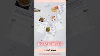 Recipe Wall Calendar 2026 Monthly Kitchen Planner Foodie Gift Cooking Organizer