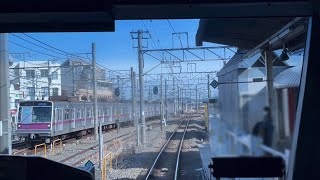 【前面展望】JR横浜線快速桜木町行き　町田→新横浜　　【frontview】Yokohama-Line for Sakuragichio  Machida→Shin-Yokohama.