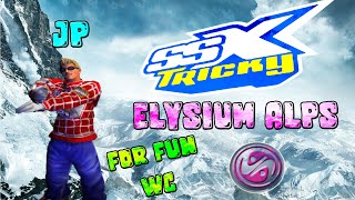 SSX Tricky | For Fun World Circuit - Elysium Alps (JP)