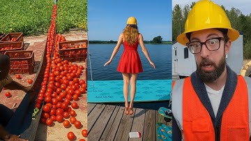 A collection of smart tips and humorous failures in construction by Adam rose  EP9