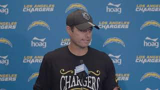 Brandon Staley on Final Injury Updates vs The Browns | LA Chargers