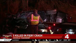 5 people killed in Livingston County crash