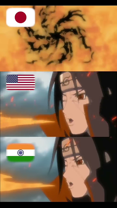 Itachi’s “Amaterasu” Indian dub 😂