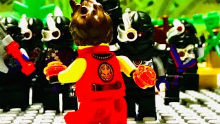 Lego Ninjago stop motion Kai vs nindroids