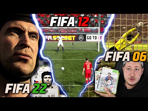 CHYTIL JSEM PENALTU S PETREM ČECHEM V KAŽDÉ FIFĚ! [FIFA 06 - FIFA 22]