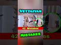 Vettaiyan Movie Mistakes 42 | Rajinikanth | Tamil Full Movie Analysis