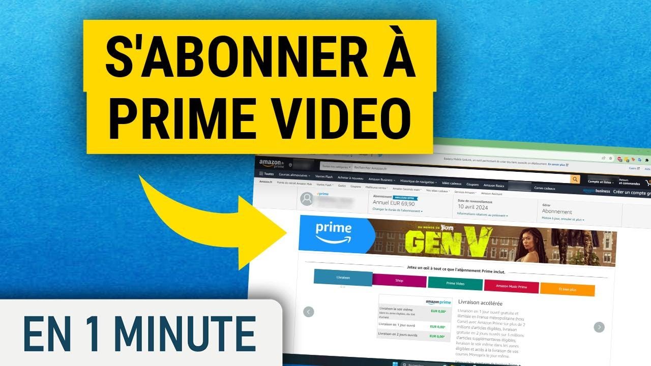 Comment Faire Pour S'abonner A Prime Video