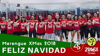 Feliz Navidad (Merengue Remix) - Zumba Dance Fit - ZS Crew Thanh Truong - Christmas Dance