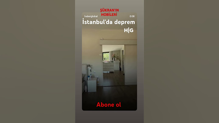 İSTANBUL'DA DEPREM. FULYA ZENGİNER VİDEO ÇEKERKEN DEPREME YAKALANDI😨😱