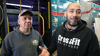 Behind the Scenes of the CTA Holiday Bus!