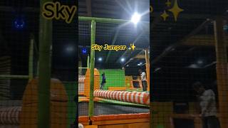 Sky jumper 🎊 #skyjumper #metrowalk #adventureislandrohini #world #fun #viral #trend #love #funjump