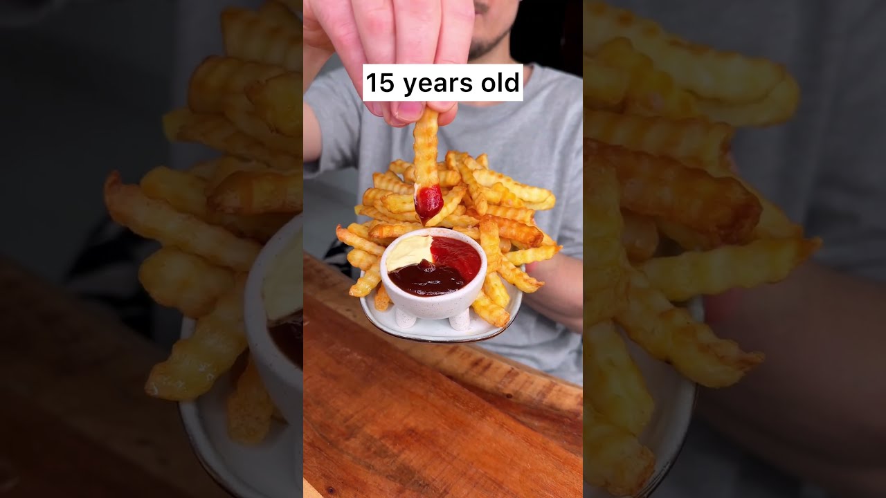 How Much SAUCE You Like On FRIES CHEFKOUDY