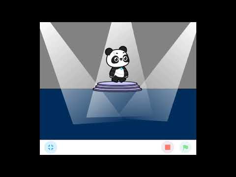 M block panda speaking