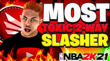 THE MOST TOXIC TWO WAY SLASHER BUILD ON NBA 2K21 CURRENT GEN!