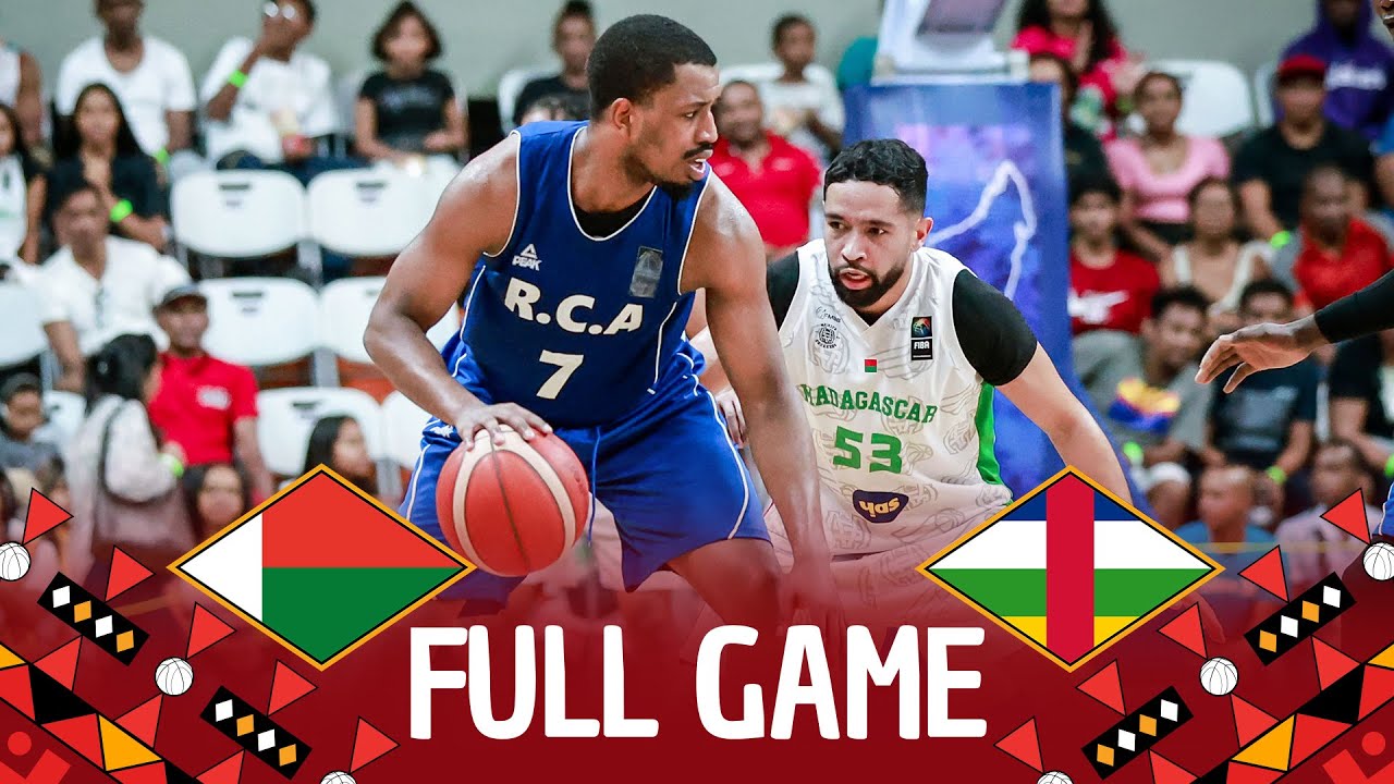 Madagascar v Central African Rep. | Full Basketball Game | FIBA AfroBasket Qualifiers 2025